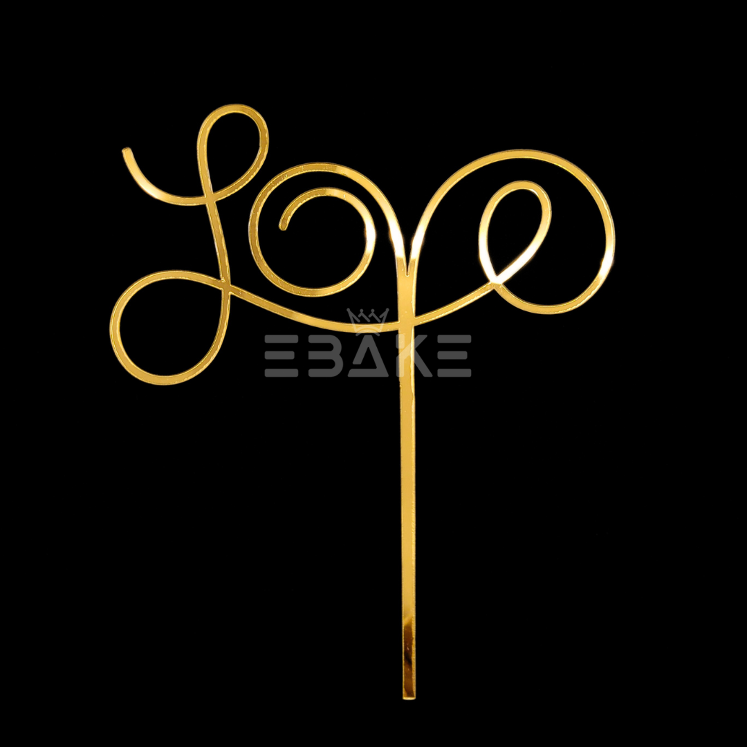 Love Cake Topper New