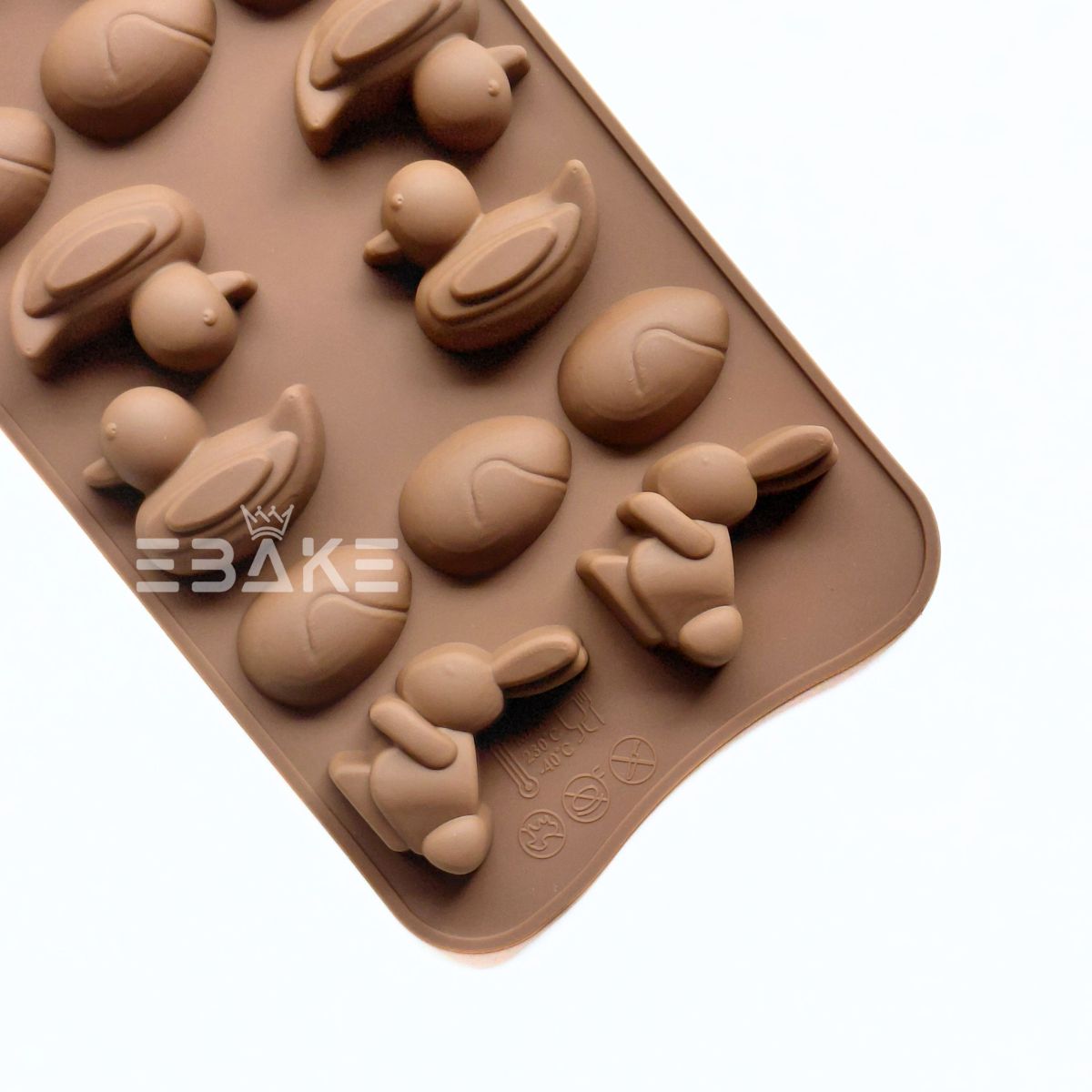 Easter Theme 14 Cavity Chocolate Silicone Mould
