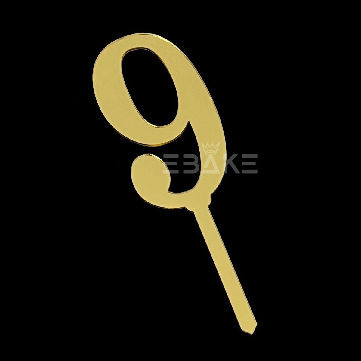 Number 9 Cake Topper 4.5inch