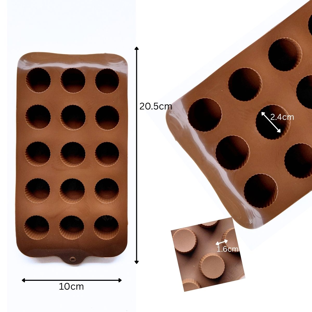15 Cavity Chocolate Silicone Mould
