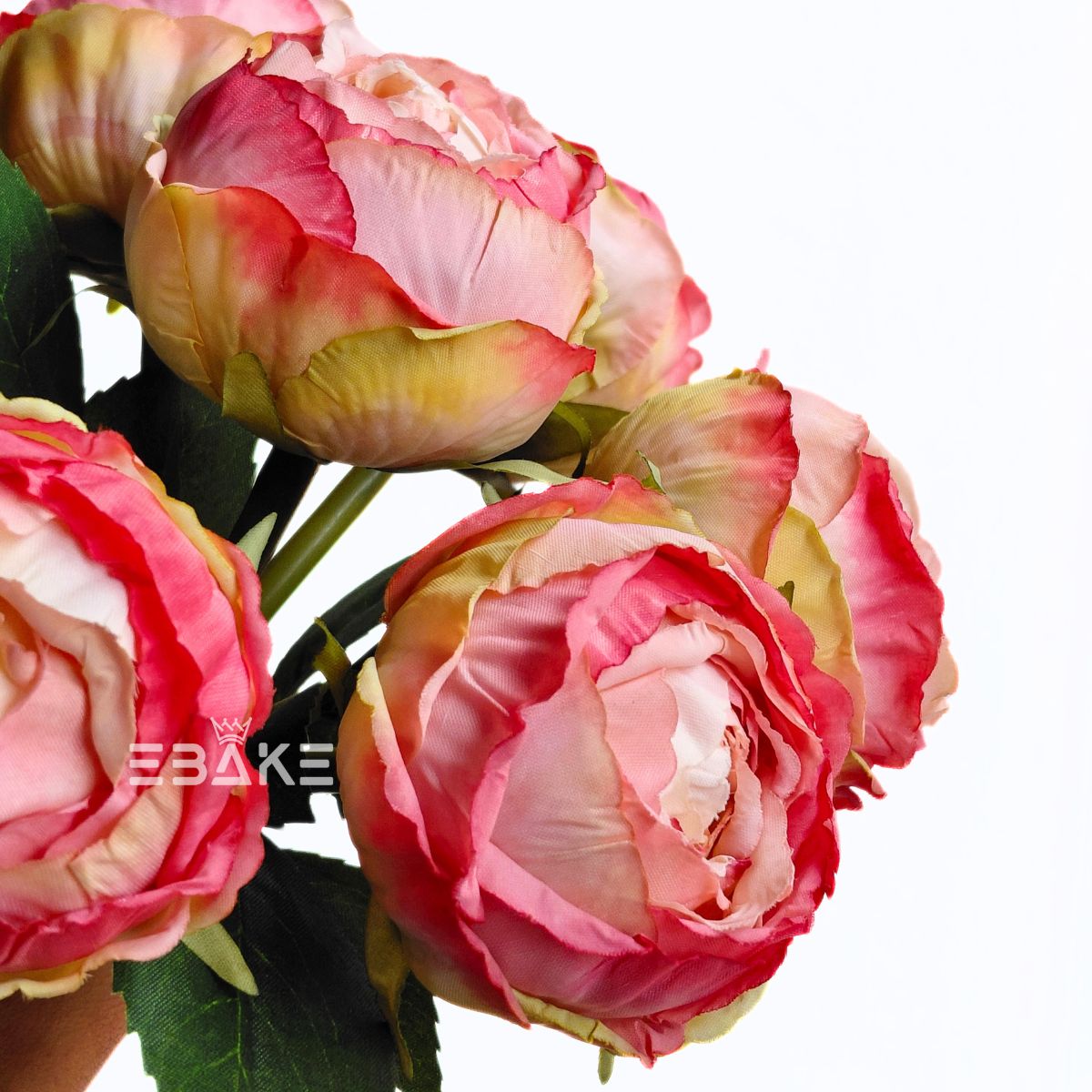A1542 Premium Peony Bunch - Shaded Coral Pink