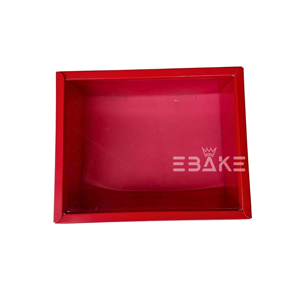 Hamper Box With Transparent Lid (Set of 2) 10*8*3