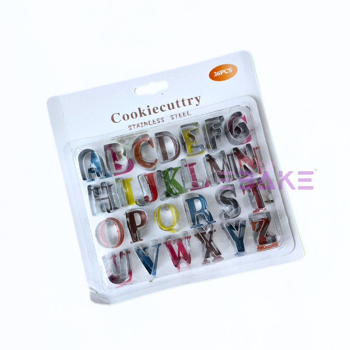 Stainless Steel Alphabet Cookie Cutter