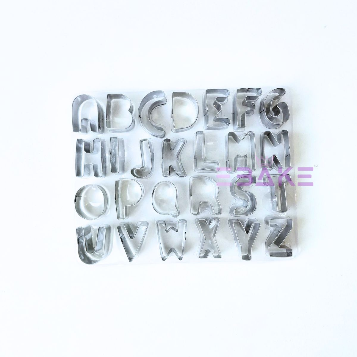 Stainless Steel Alphabet Cookie Cutter