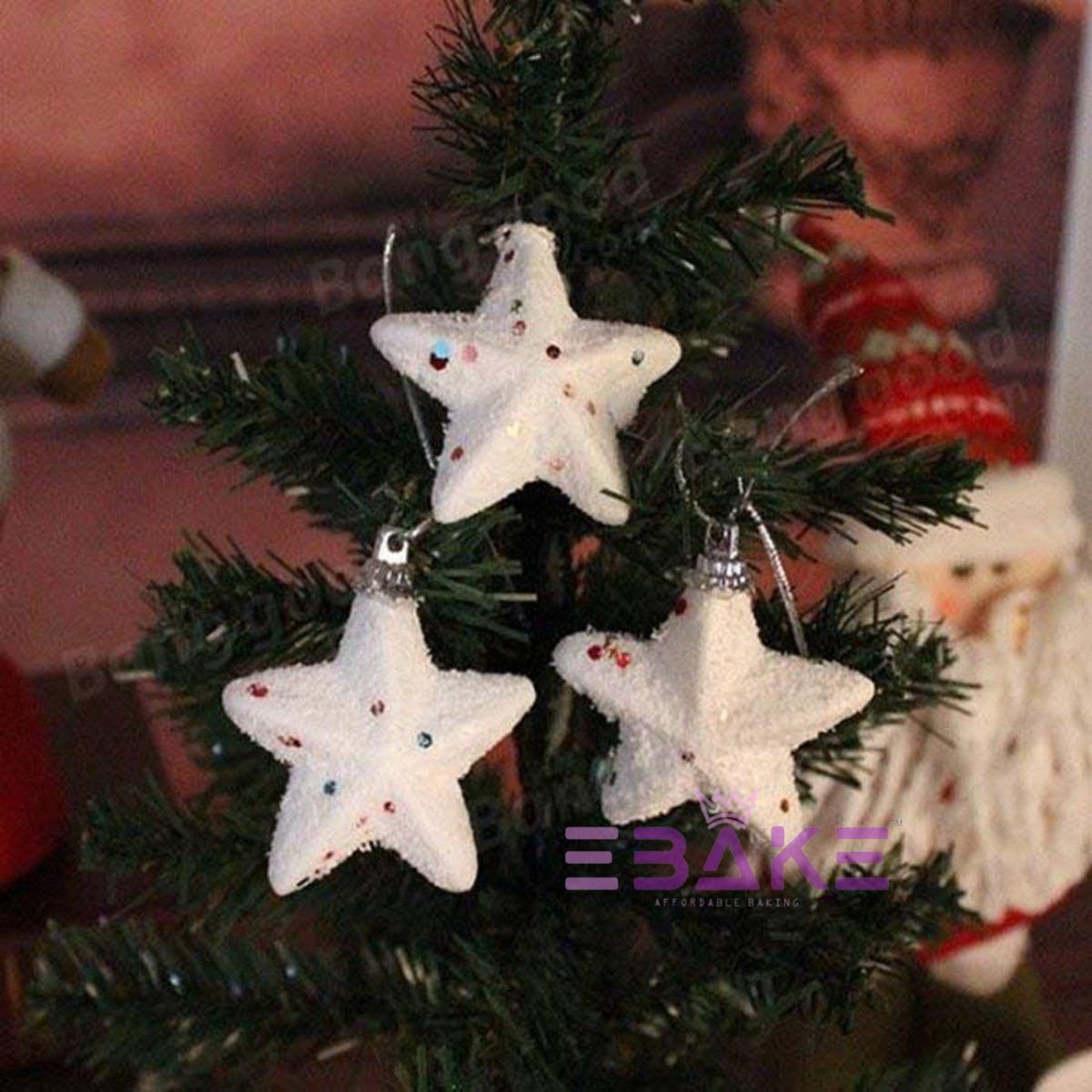 Stars Hangings /Christmas Tree Ornament 9220 (Set of 6 Pieces)