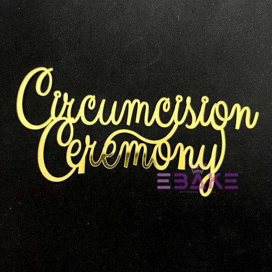 Circumcision Ceremony Cutout