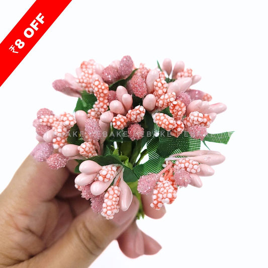 Pollen - Mauve Pink (Bunch Of 12 Pieces)