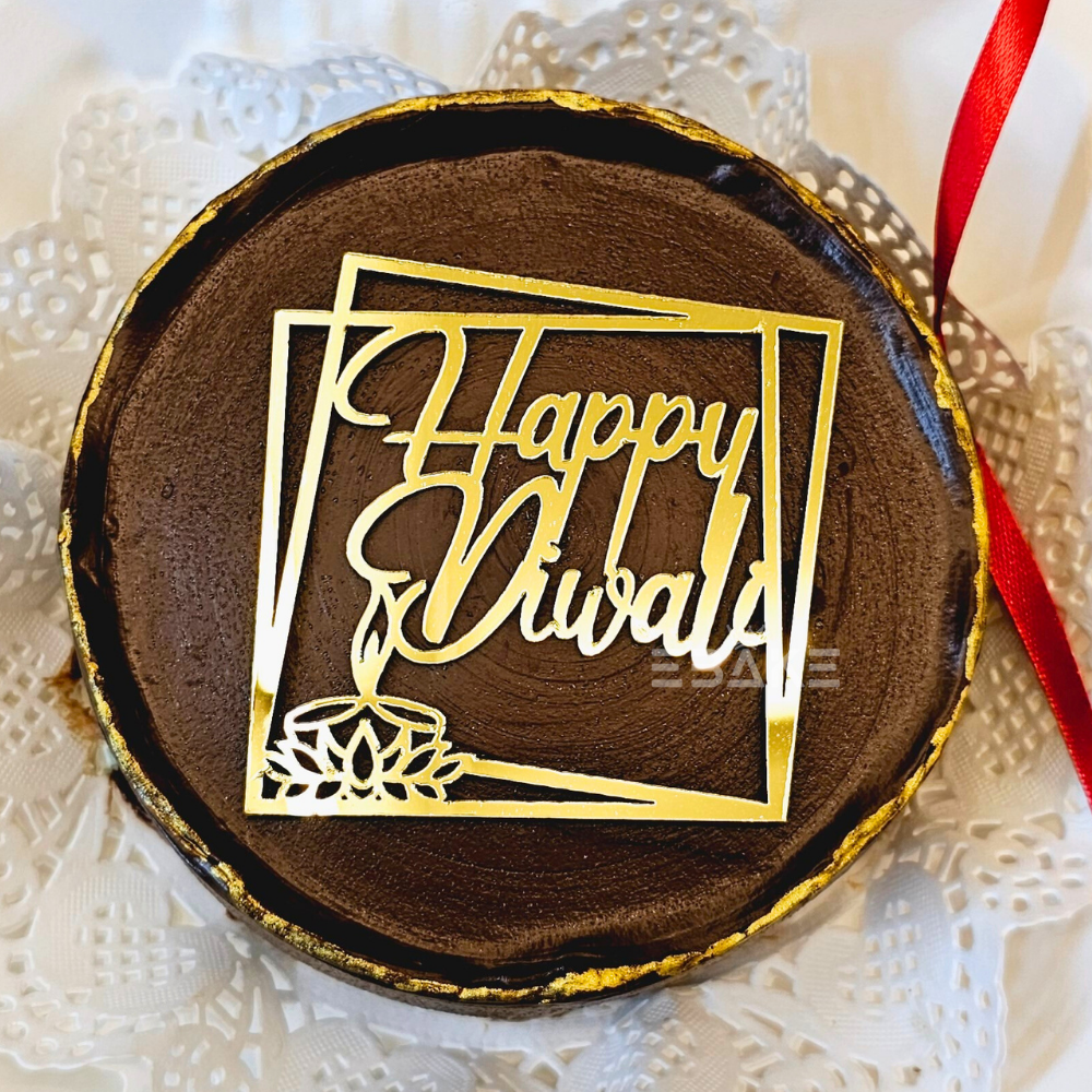 Happy Diwali 3 Inch Cutout (Set of 3) A580