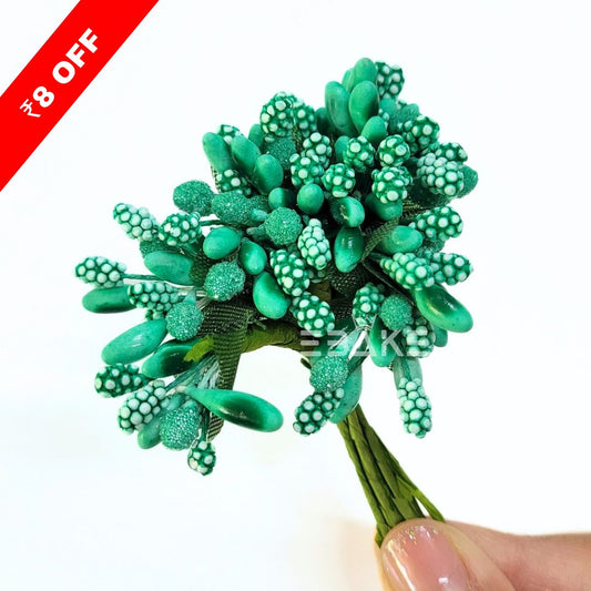 Pollen - Turquoise (Bunch Of 12 Pieces)