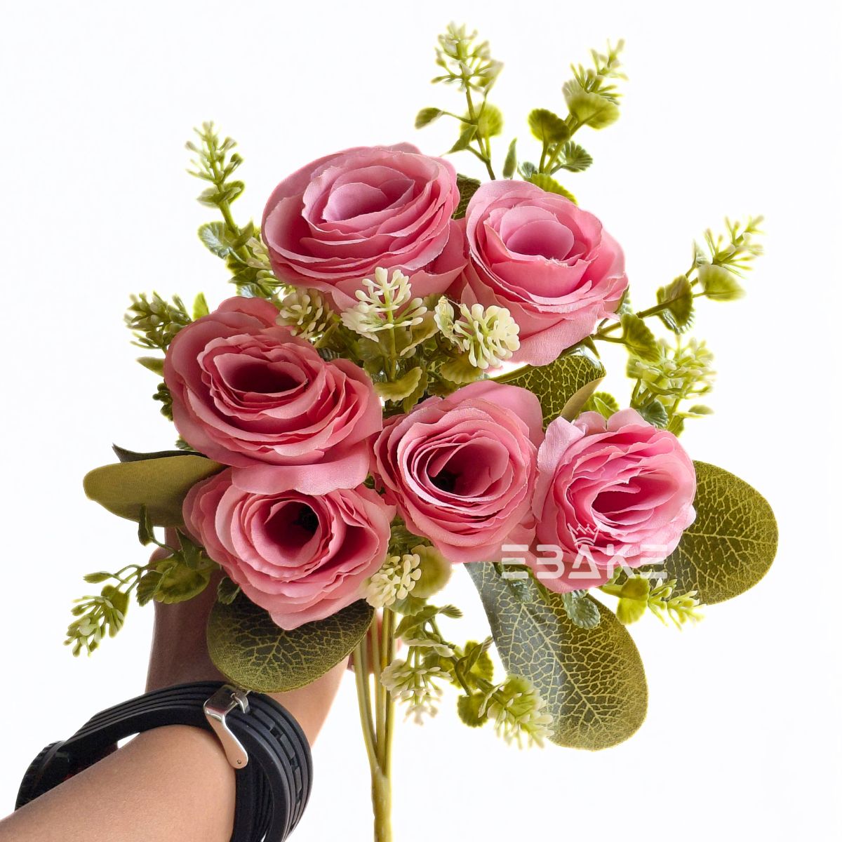 A2036 Rose Bunch With Fillers (Mauve)