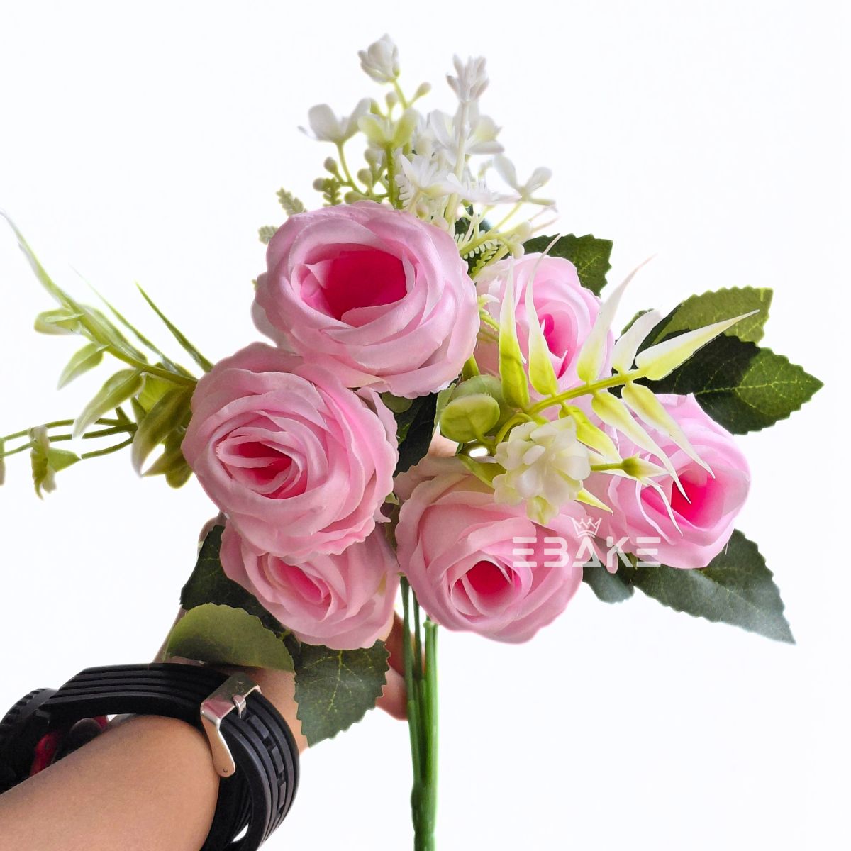 A2029 Rose Bunch With Fillers (Pink)