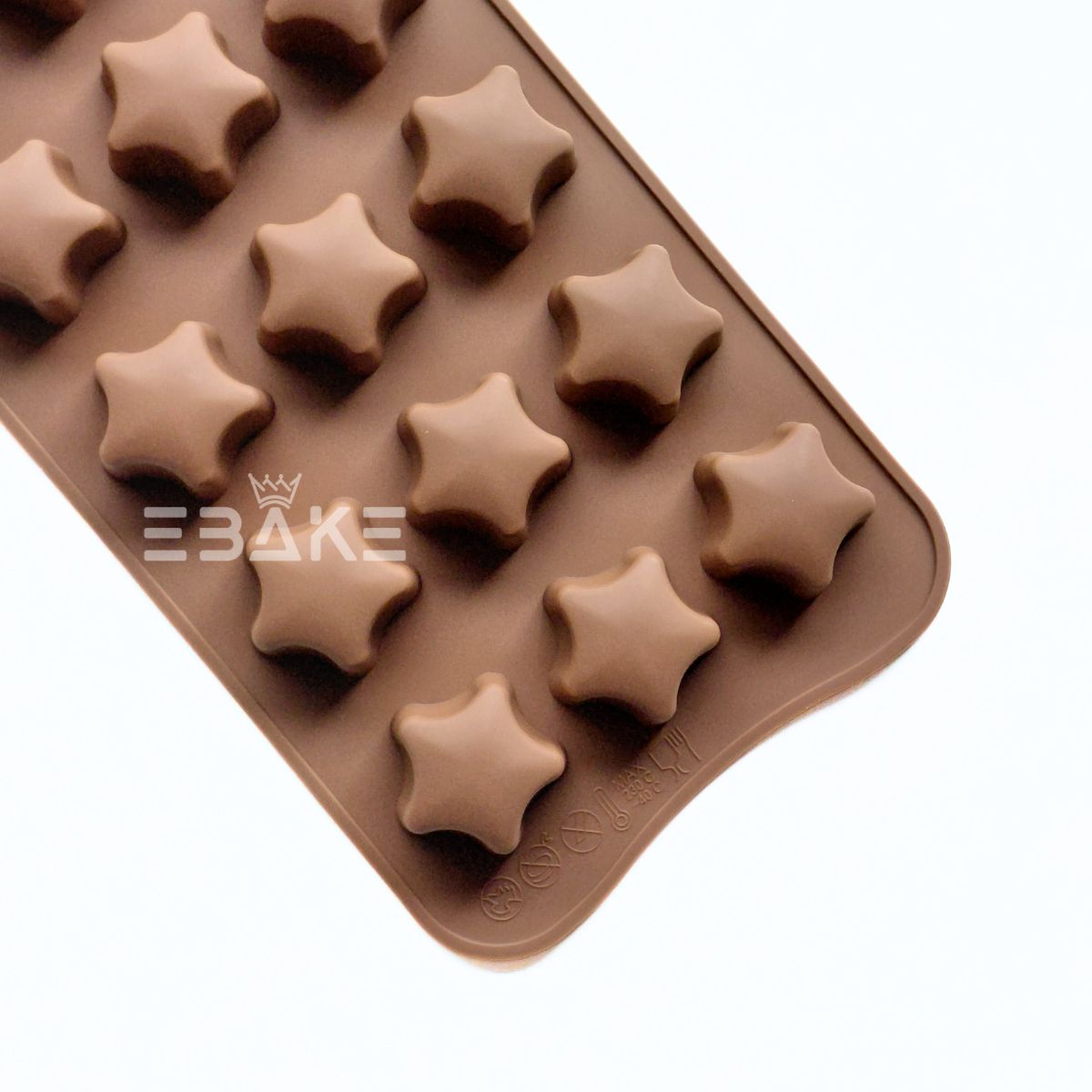15 Cavity Star Chocolate Silicone Mould