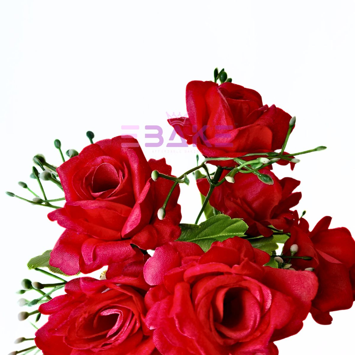 A1887 Pink Rose Bunch With Fillers (6 Roses & Fillers)