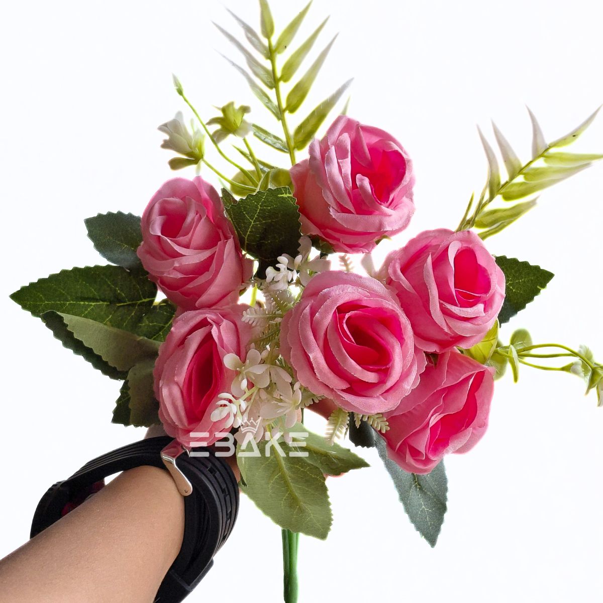 A2031 Rose Bunch With Fillers (Pink Mix)