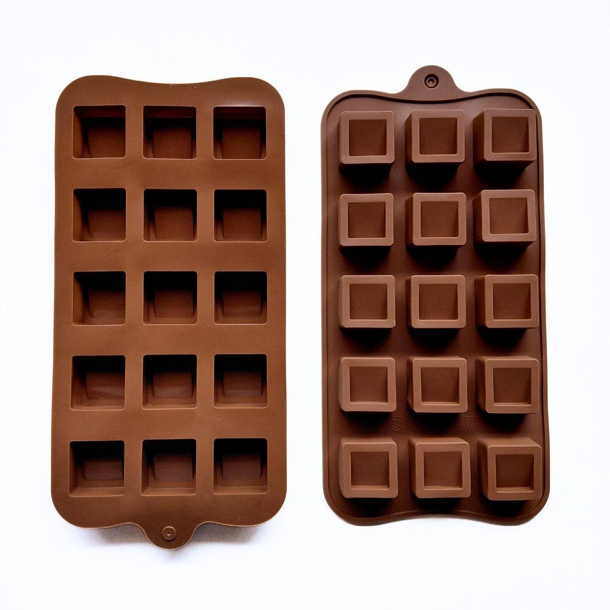 15 Cavity Square Chocolate Silicone Mould