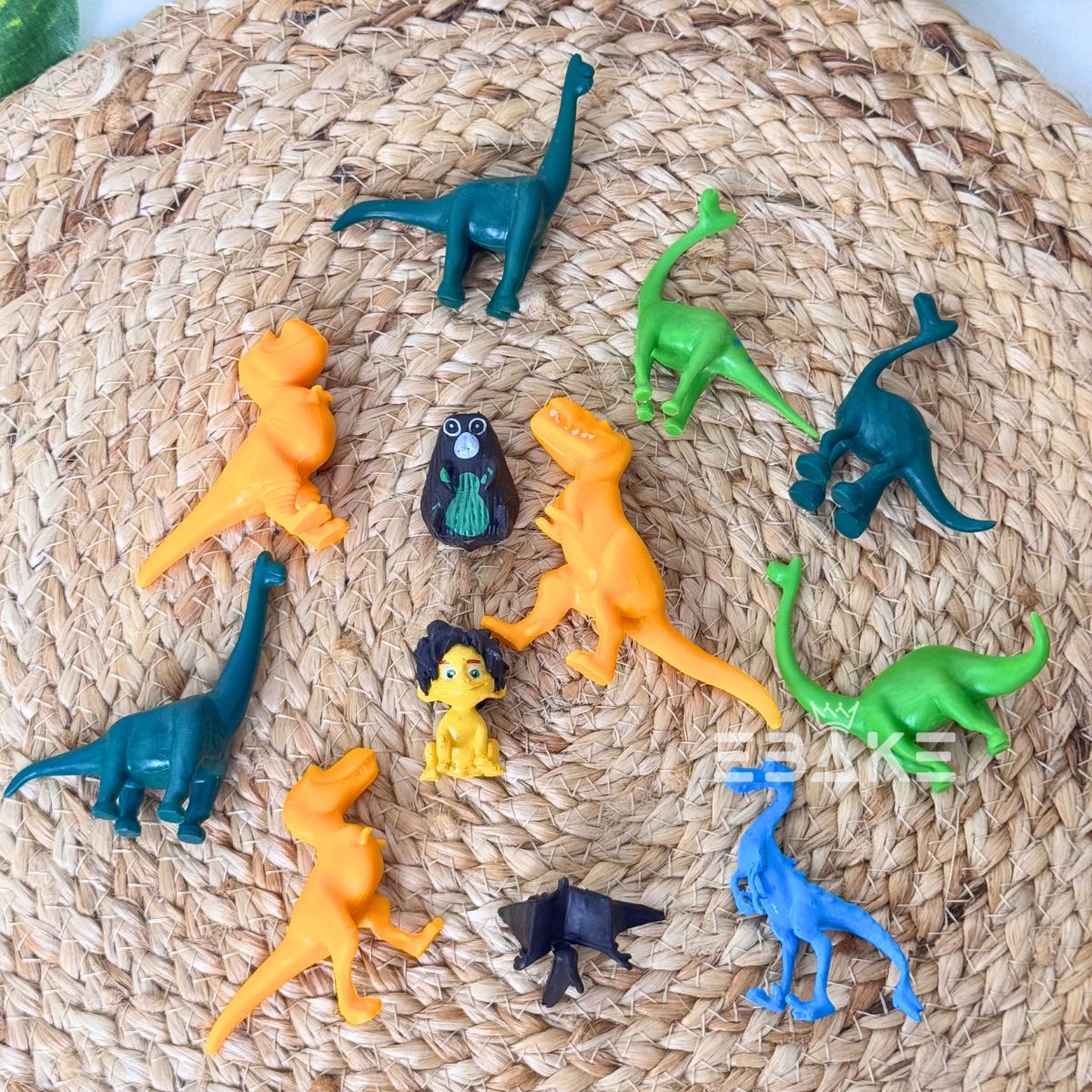 Mini Dinosaur Toy Cake Topper