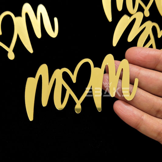 Mom Cutout (Set of 6 Pieces) 3 Inches