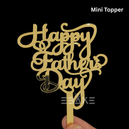 Happy Father's Day Mini Topper