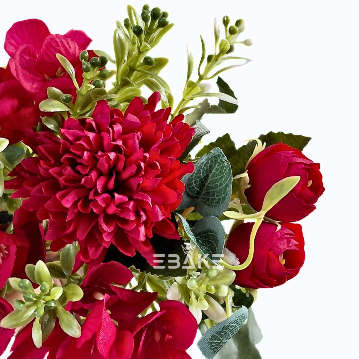 Maroon Dahlia With Fillers
