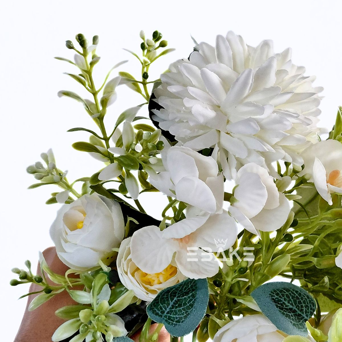 White Dahlia With Fillers