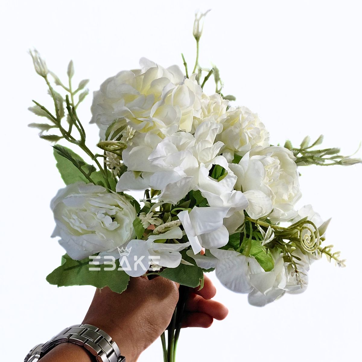 Peony Bunch with Fillers (White)