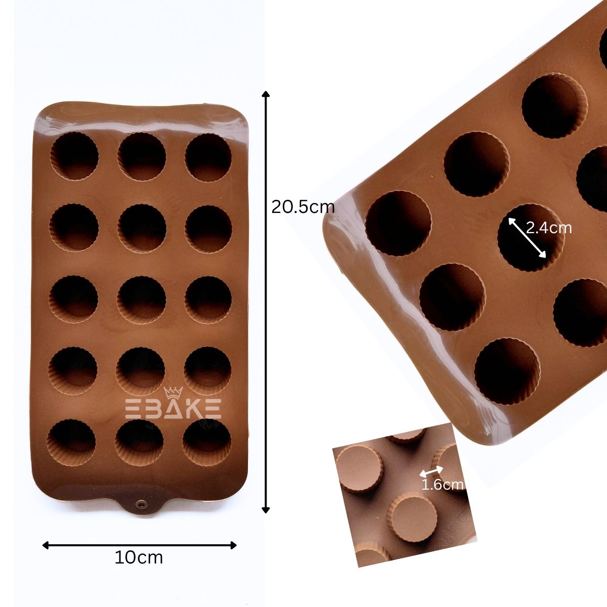15 Cavity Chocolate Silicone Mould