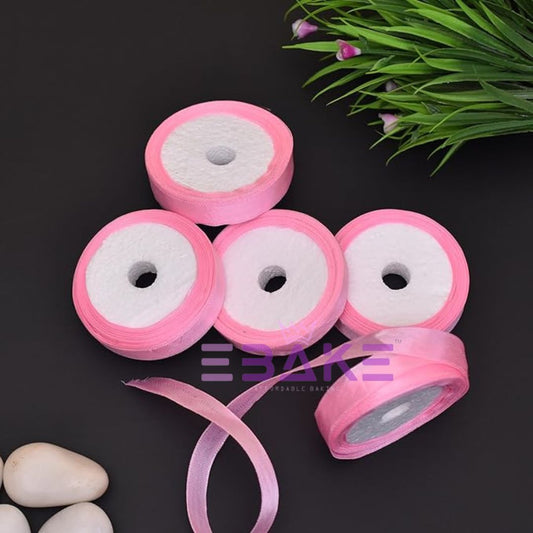 Baby Pink Satin Ribbon 0.5 Inch (Single Piece)