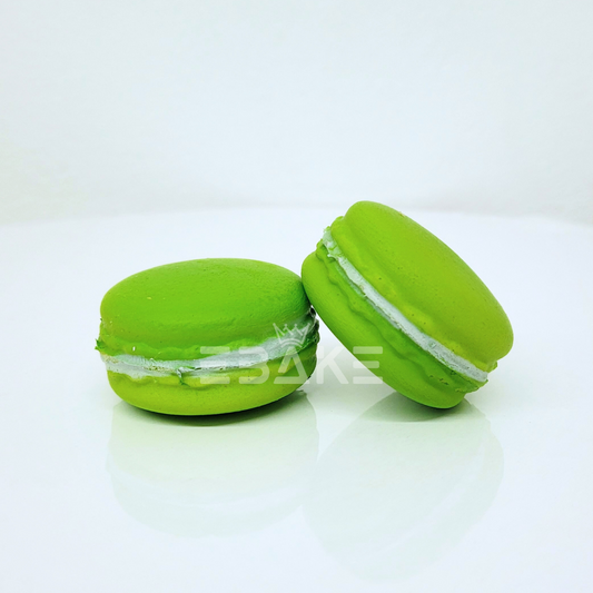 Green Faux Macaron for Photography/Decoration (Non Edible) - Single Piece