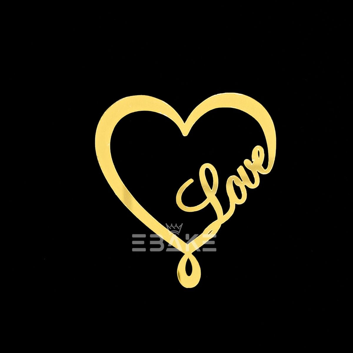 Love Charm/ Mini Cutout 3”