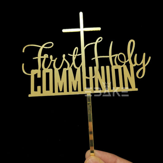 First Holy Communion Cake Topper