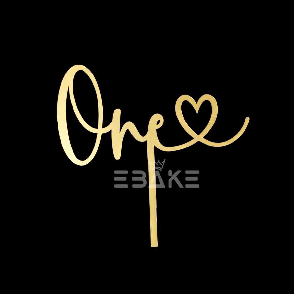 One Cake Topper First Birthday