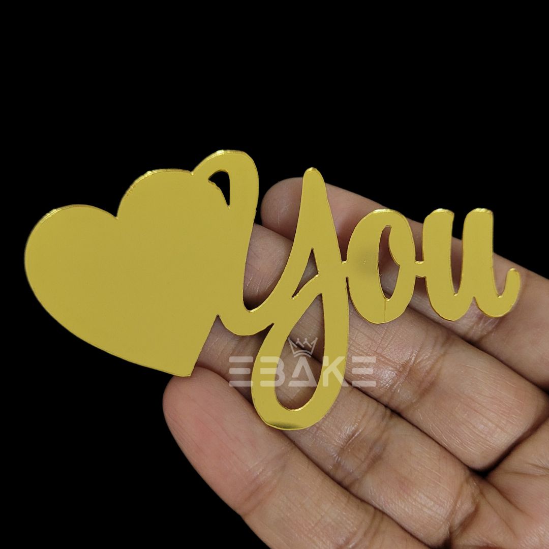 Love You Charm/Cutout