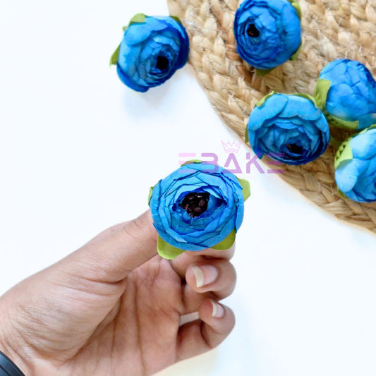 Small Peony - A1918 Dark Blue