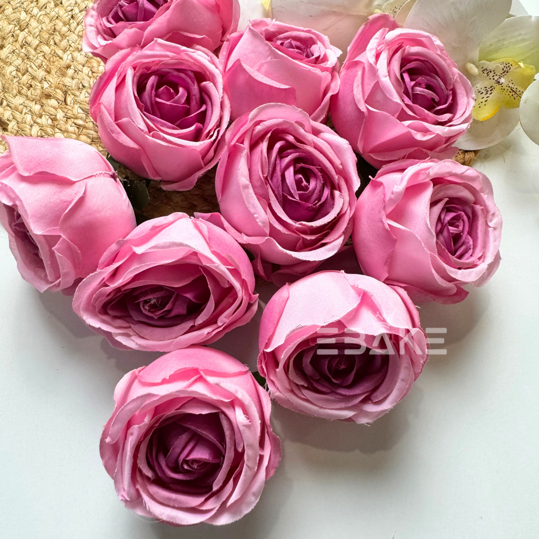 Cabbage Rose - A602 Pink & Purple