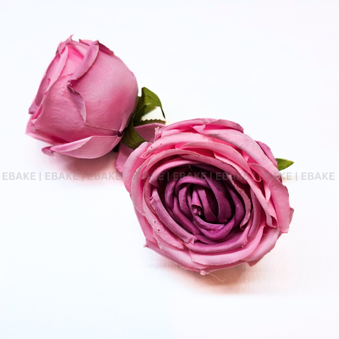 Cabbage Rose - A602 Pink & Purple