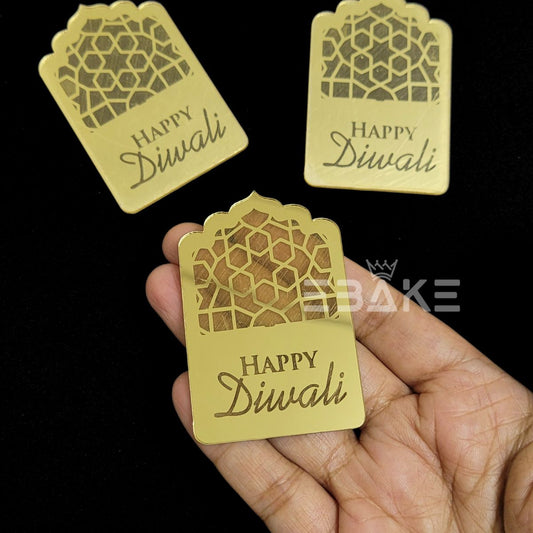 Happy Diwali 3 Inch Acrylic Coins