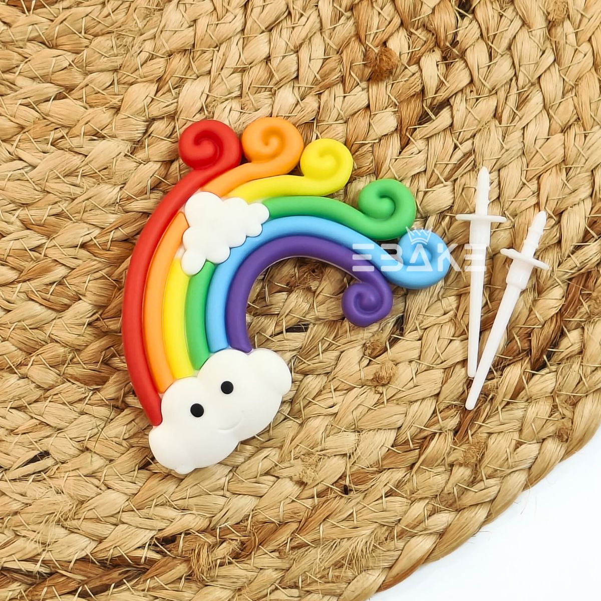 Rainbow Cake Topper