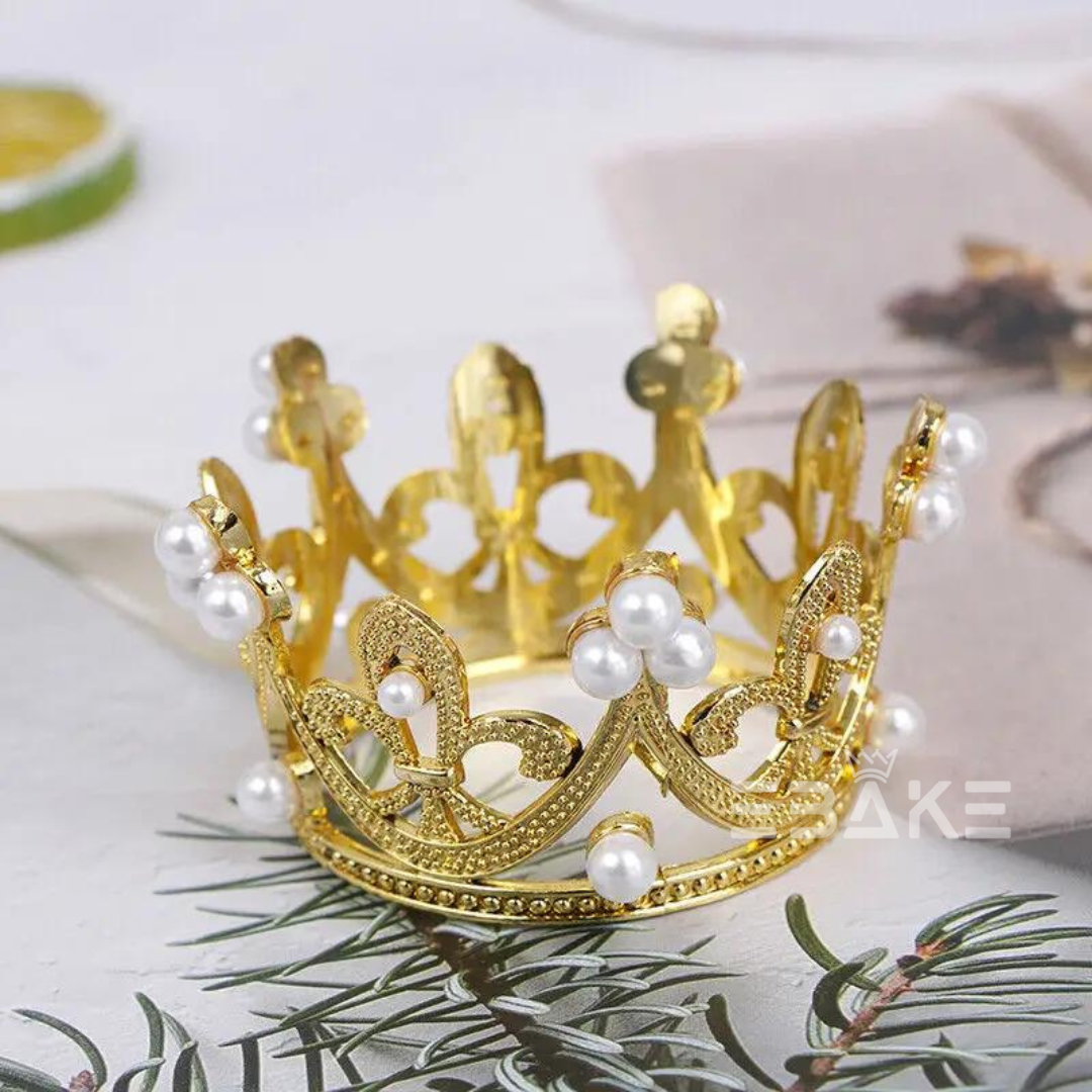 Small Cake Crown - Gold