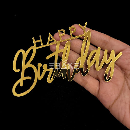 Happy Birthday Cutout/Charm