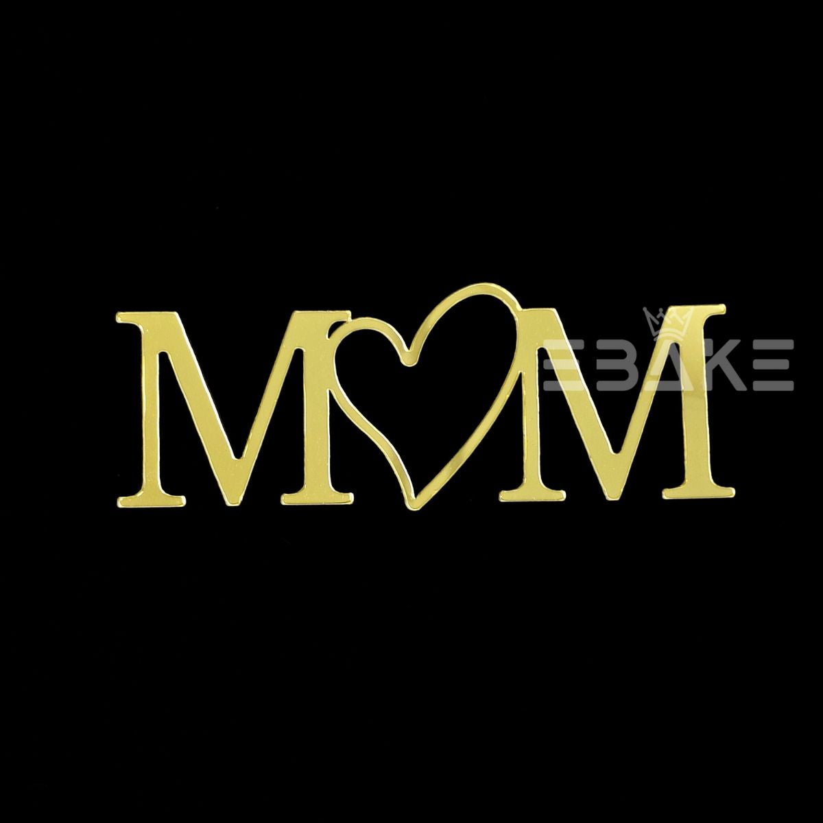 Mom Cutout 5 Inch (Golden)