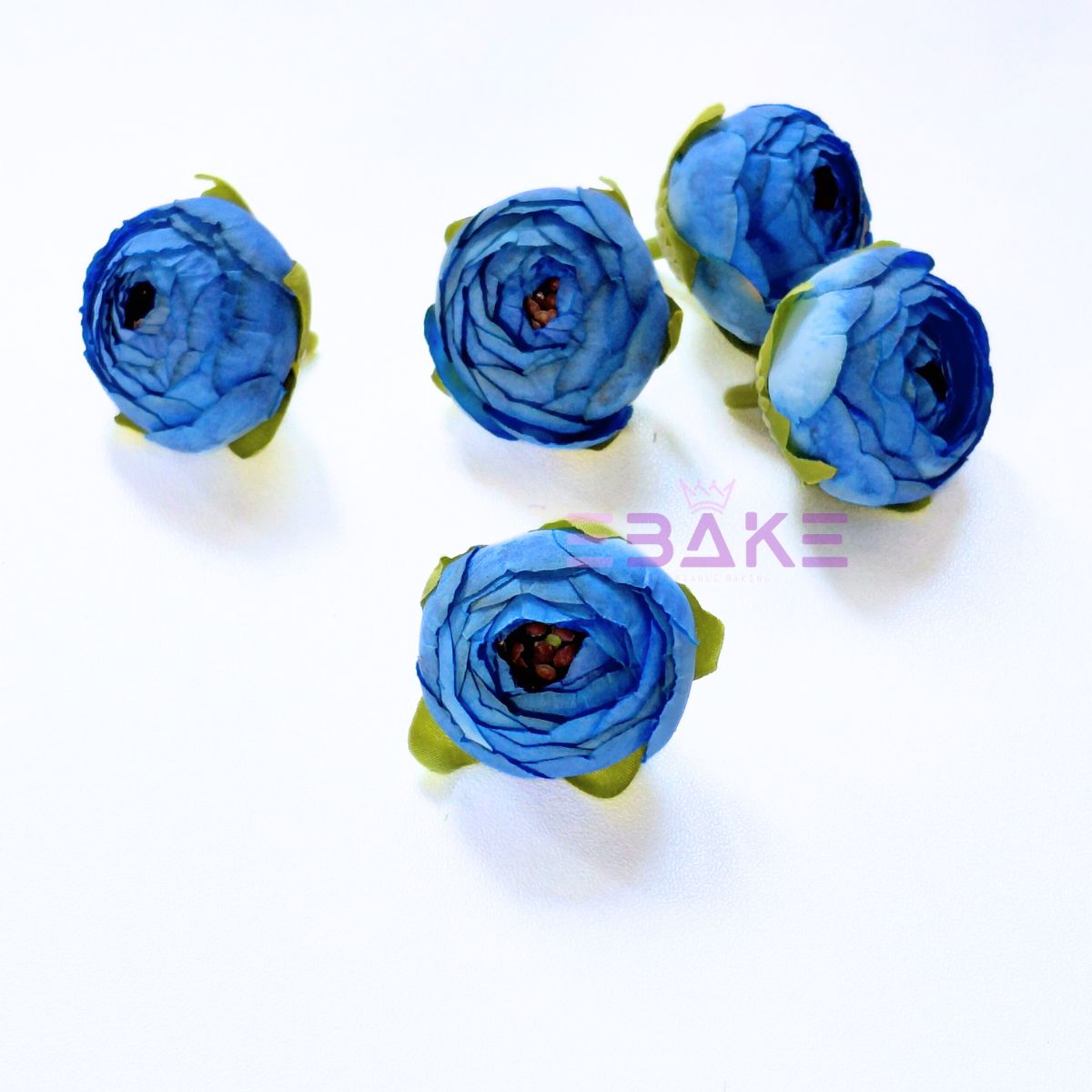 Small Peony - A1918 Dark Blue