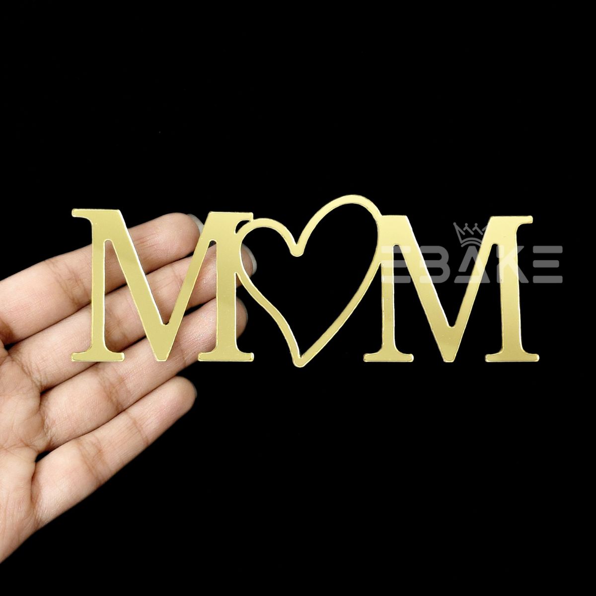 Mom Cutout 5 Inch (Golden)