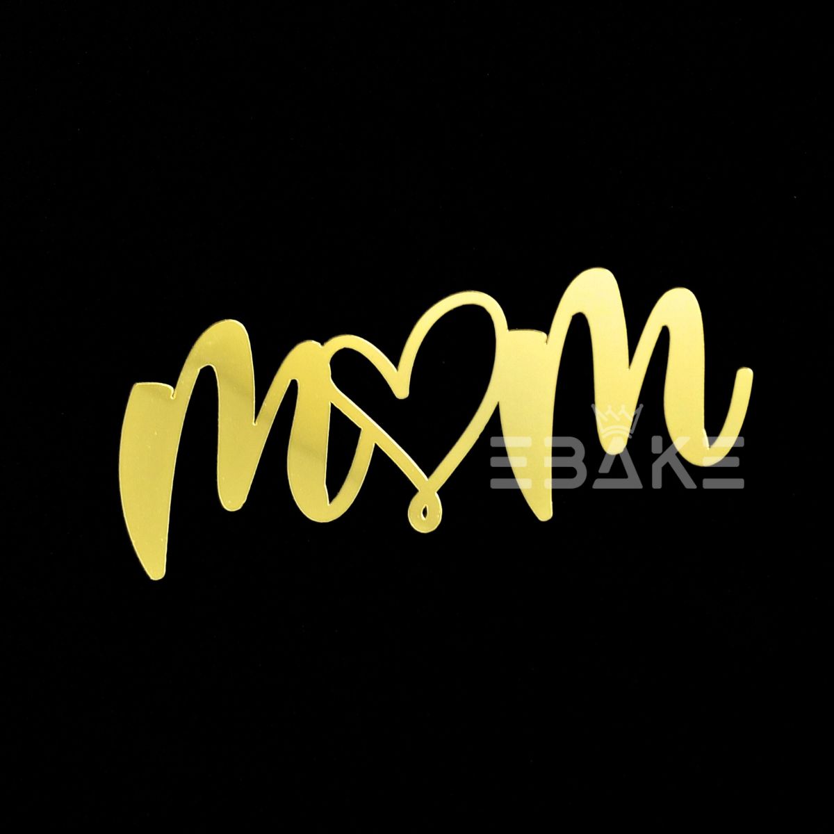 Mom Cutout 5 Inch (Golden)