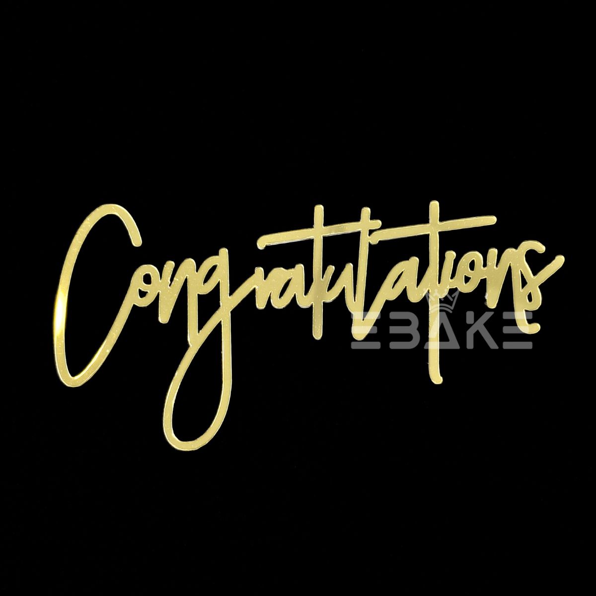 Congratulations Graduation Cutout (Cake Charm)