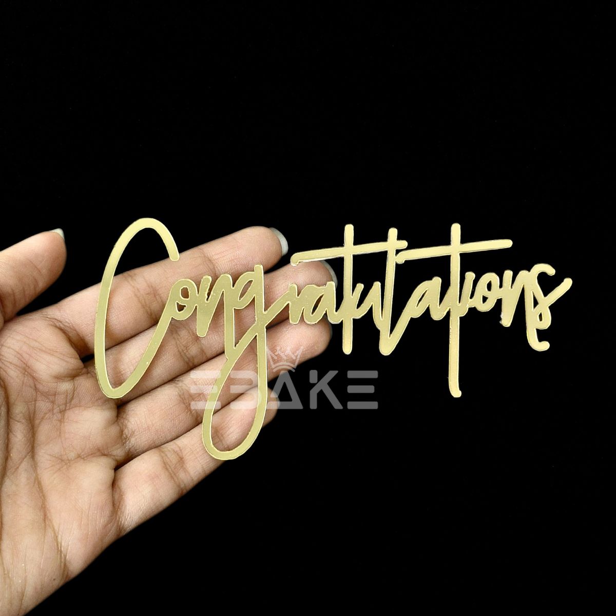Congratulations Graduation Cutout (Cake Charm)