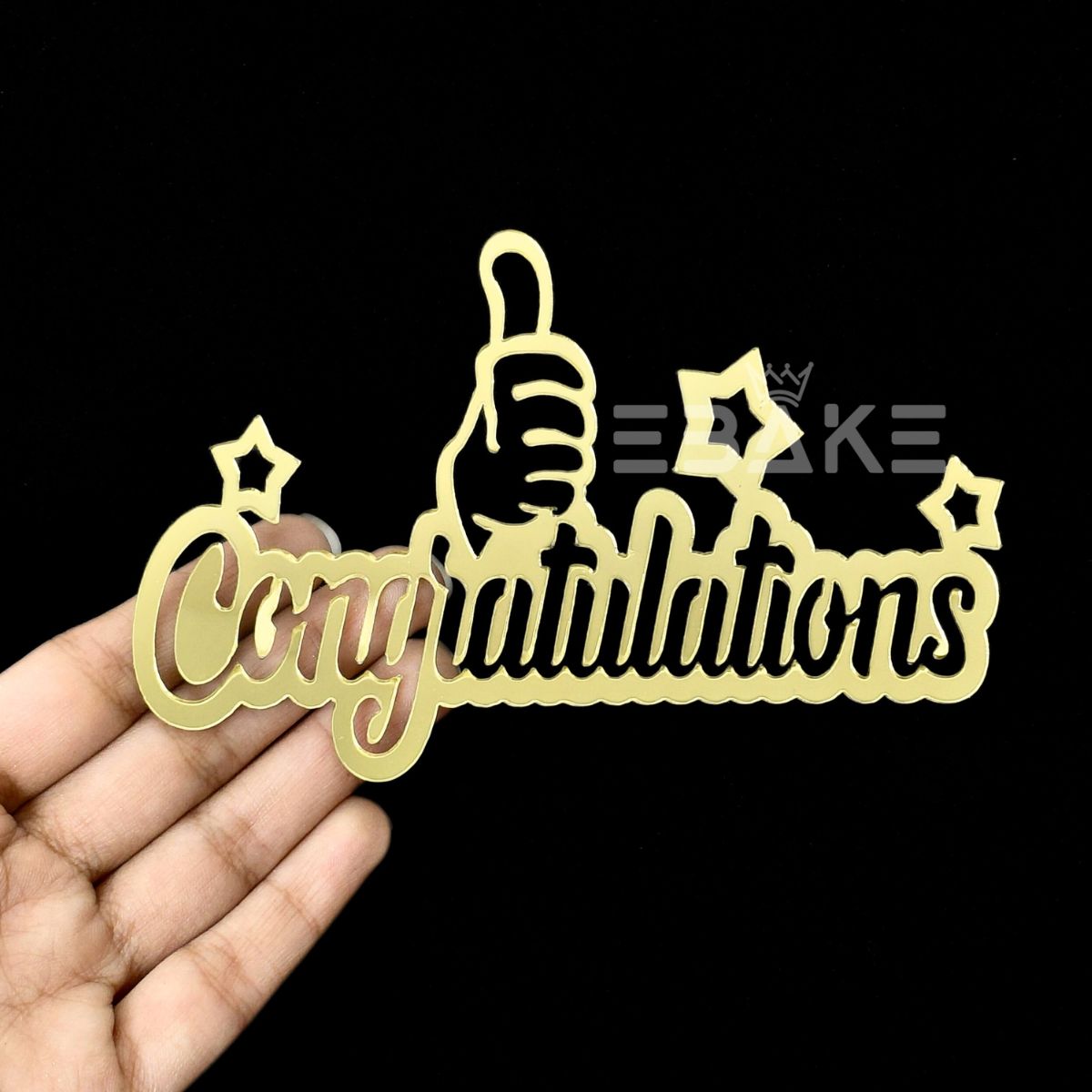 Congratulations Graduation Cutout (Cake Charm)