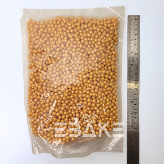 Golden Pearl Sprinkles (Sugar Balls) 8 mm