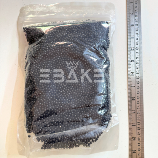 Black Sugar Balls (Sprinkles) 4 mm