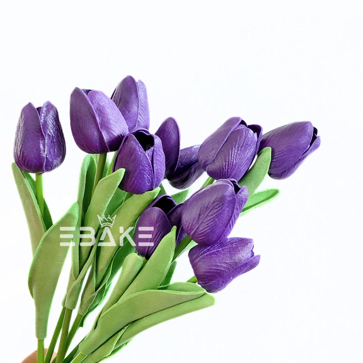 A1926 Violet Tulips Bunch (10 Tulips)