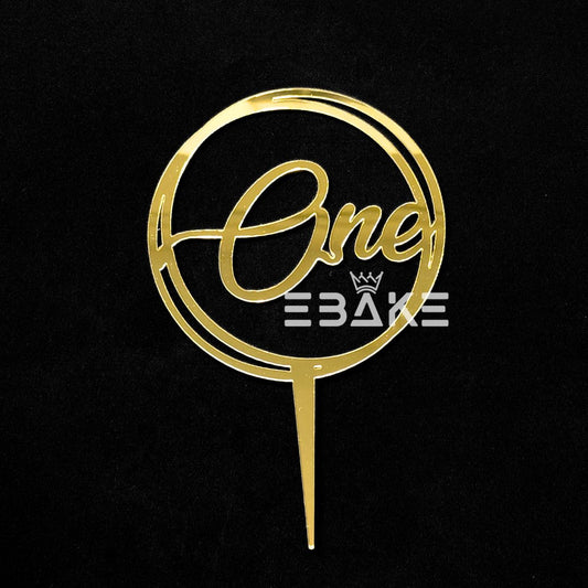 One Cake Topper First Birthday